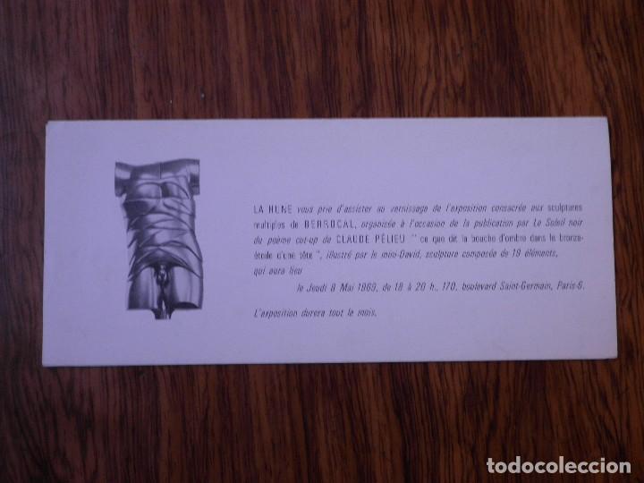 Libros de segunda mano: BERROCAL.LA HUNE. PARIS 1969. - Foto 1