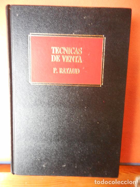 Libros de segunda mano: TECNICAS DE VENTA. P. RATAUD. EDICIONES DEUSTO,S.A. - Foto 1