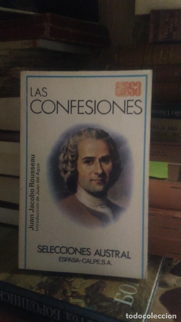 Libros de segunda mano: LAS CONFESIONES, JUAN JACOBO ROUSSEAU, ED. ESPASA - Foto 1