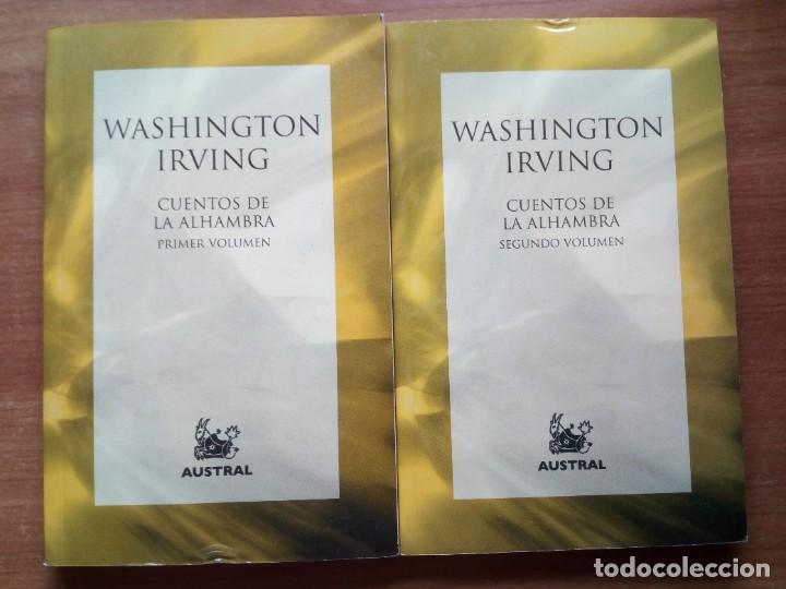 Libros de segunda mano: CUENTOS DE LA ALHAMBRA, AUSTRAL, VOLUMEN I Y II, WASHINGTON IRVING - Foto 1