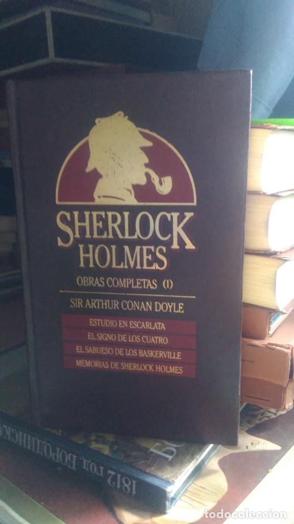 Libros de segunda mano: SHERLOCK HOLMES, OBRAS COMPLETAS, TOMO I, ED. ORBIS - Foto 1