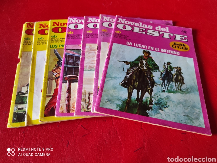 Libros de segunda mano: Lote de 7 novelas del oeste. Editorial bruguera. 1976 - Foto 2