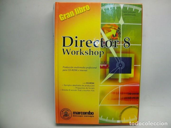 Libros de segunda mano: DIRECTOR 8 WORKSHOP LIBRO+CD-ROM - Foto 1