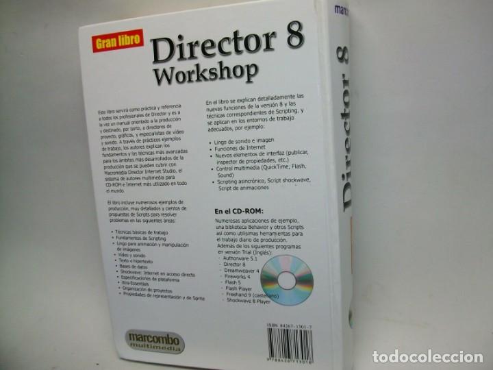 Libros de segunda mano: DIRECTOR 8 WORKSHOP LIBRO+CD-ROM - Foto 2