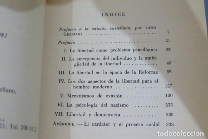 Libros de segunda mano: EL MIEDO A LA LIBERTAD. FROMM - Foto 2