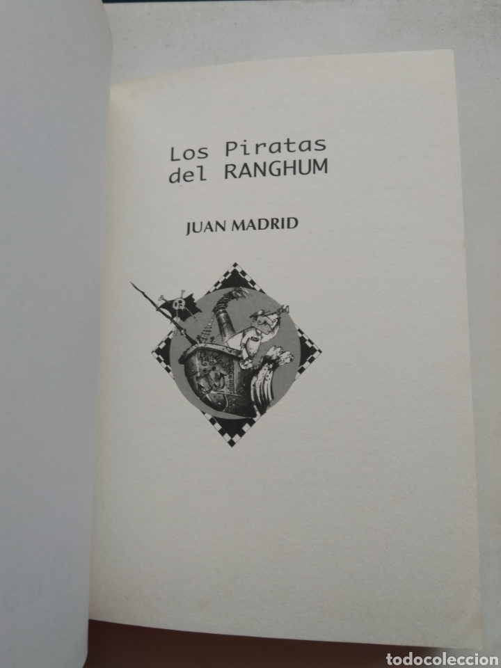 Libros de segunda mano: LOS PIRATAS DE RANGHUN/JUAN MADRID - Foto 2