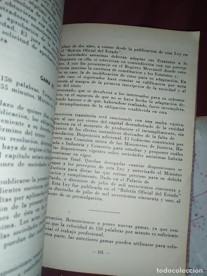 Libros de segunda mano: ESTENOTIPIA 1964 MANUEL RIPOLL&Eacute;S VAQUER 1&deg; EDICI&Oacute;N? - Foto 9