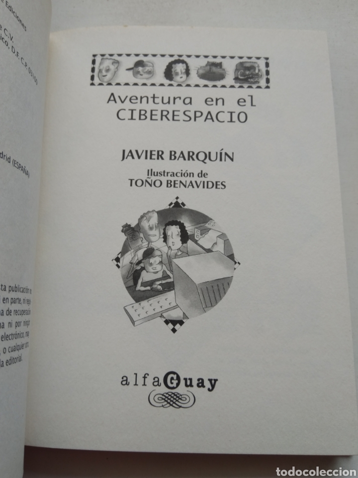 Libros de segunda mano: AVENTURA EN EL CIBERESPACIO/JAVIER BARQU&Iacute;N - Foto 2