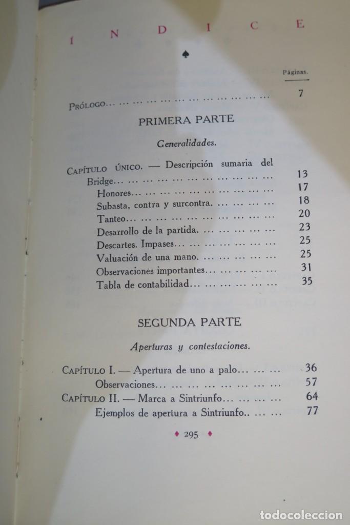 Libros de segunda mano: EL BRIDGE MODERNO. VIDAL Y LA IGLESIA. 1942. CALLEJA - Foto 4