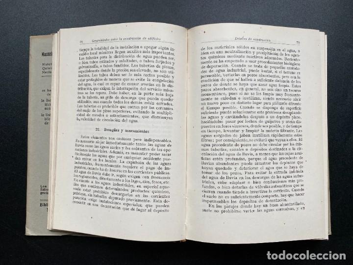 Libros de segunda mano: CONSTRUCCIONES DE EDIFICIOS INDUSTRIALES. H. SALSMANN. ED. LABOR. BARCELONA, 1942. PAGS: 374 - Foto 4
