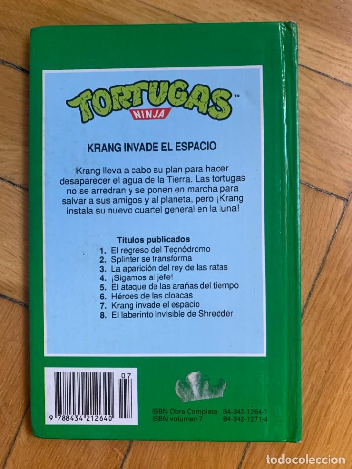 Libros de segunda mano: Tortugas Ninja n&ordm; 7: Krang Invade el Espacio - A1 - Foto 2