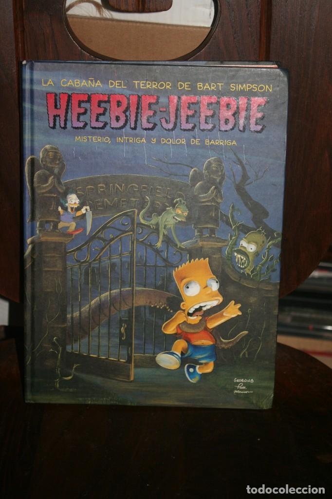 Libros de segunda mano: libro la caba&ntilde;a del terror de bart simpson - Foto 1