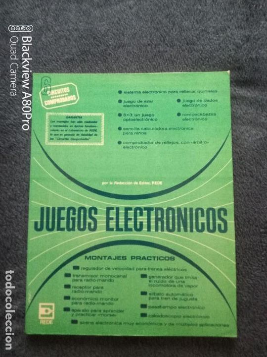 Libros de segunda mano: Libro juegos electr&oacute;nicos REDE - Foto 1