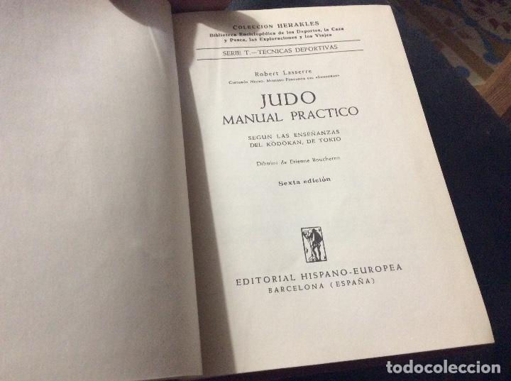 Libros de segunda mano: JUDO MANUAL PR&Aacute;CTICO ROBERT LASERRE - Foto 2