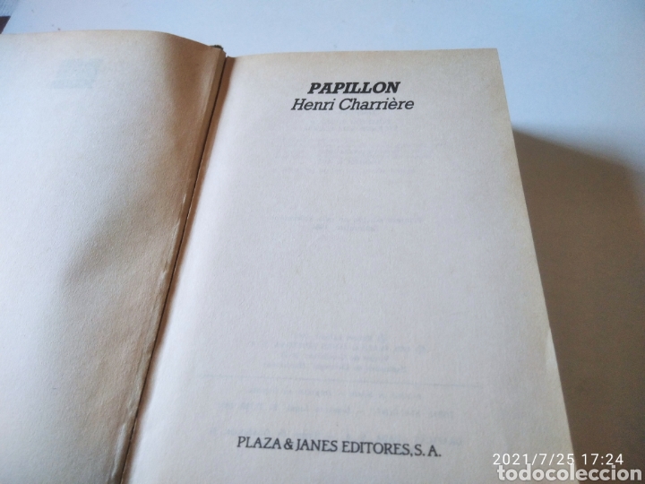 Libros de segunda mano: Papillon por Henri Charriere - Foto 3