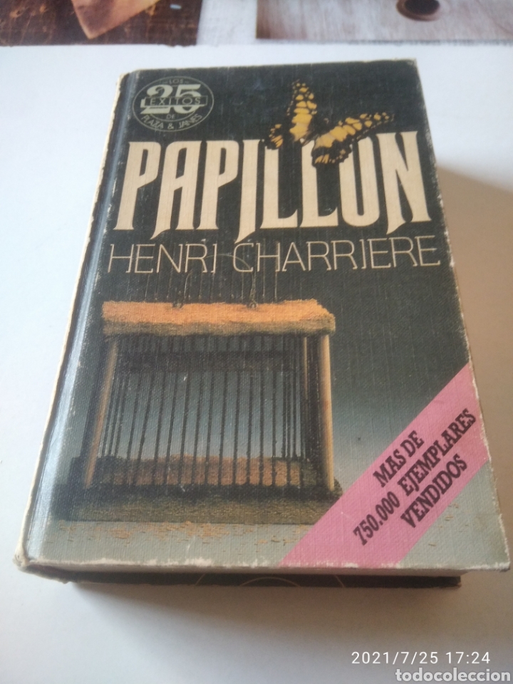 Libros de segunda mano: Papillon por Henri Charriere - Foto 1