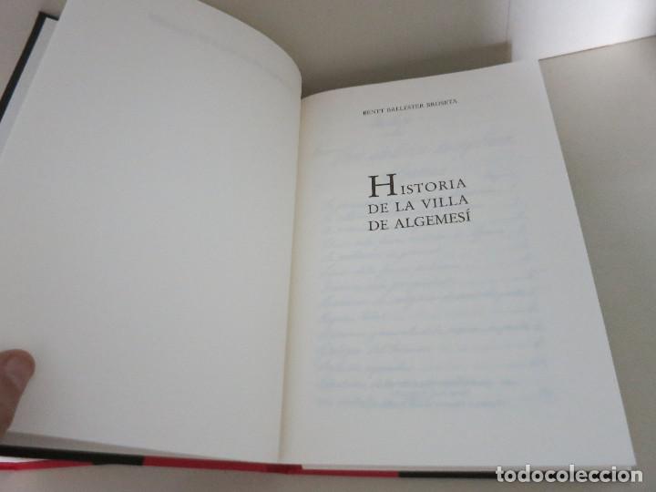 Libros de segunda mano: HISTORIA DE LA VILA DE ALGEMESI VICENT JOSEP ESCARTI - Foto 7