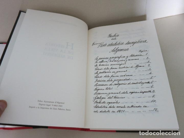 Libros de segunda mano: HISTORIA DE LA VILA DE ALGEMESI VICENT JOSEP ESCARTI - Foto 8