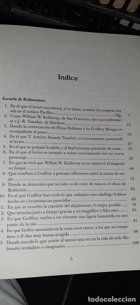 Libros de segunda mano: ESCUELAS DE ROBINSONES. JULIO VERNE - Foto 2