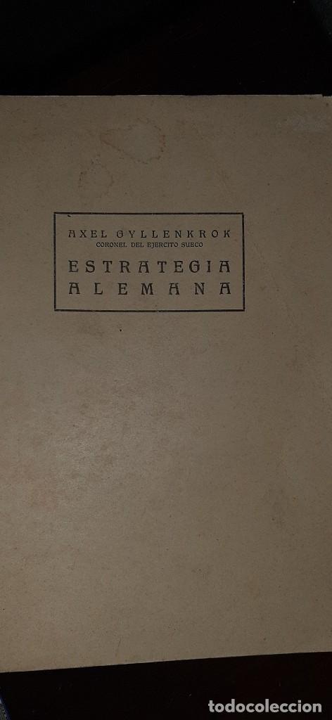 Livres d'occasion: ESTRATEGIA ALEMANA. AXEL GVLLENKROK