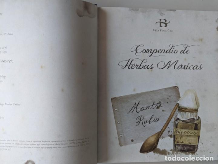 Libros de segunda mano: COMPENDIO DE HERBAS MAXICAS - COMPENDIO DE HIERBAS MAGICAS - MONTSE RUBIO - RARISIMO - Foto 2