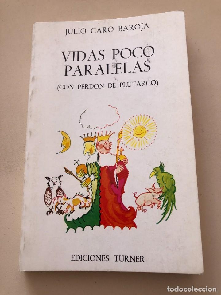 Libros de segunda mano: Vidas poco paralelas. Julio Caro Baroja - Foto 1