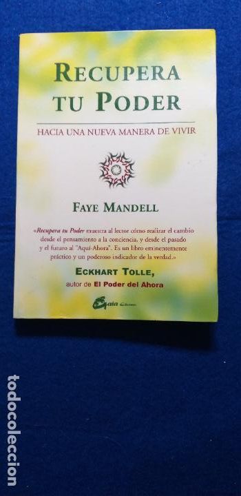 Libros de segunda mano: TITULO: RECUPERA TU PODER. AUTOR: MANDELL, Faye. - Foto 1