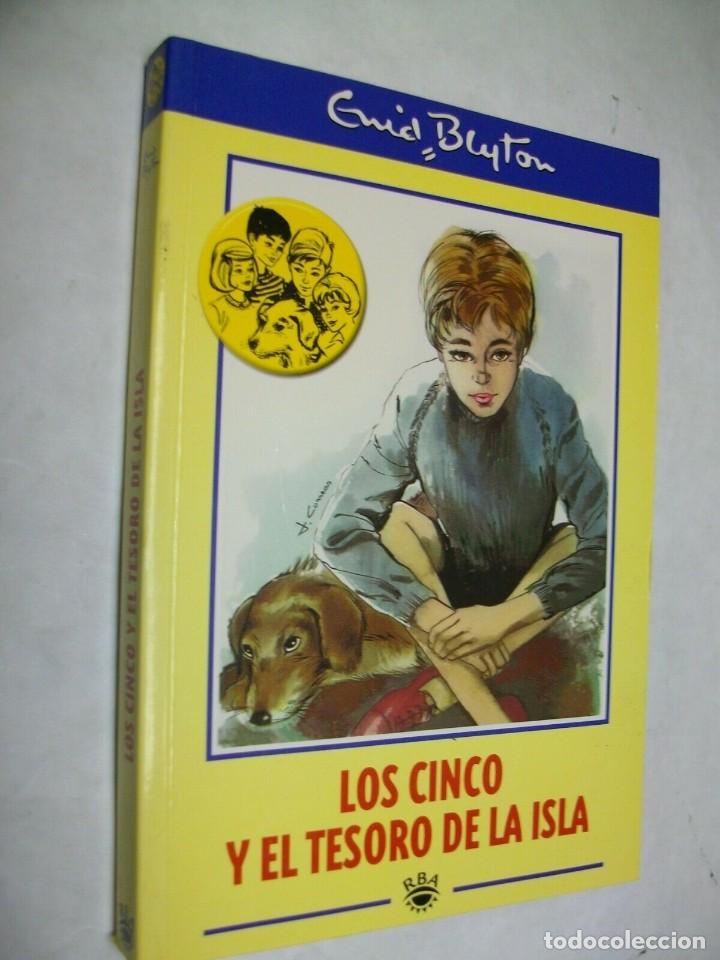 Libros de segunda mano: LOS CINCO Y EL TESORO DE LA ISLA de Enid Blyton - Foto 1