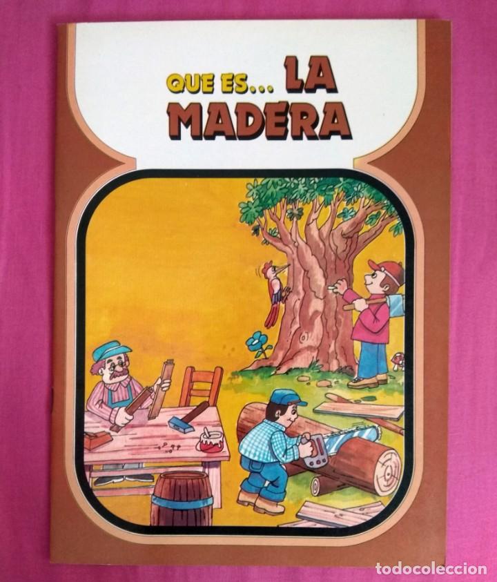 Libros de segunda mano: QUE ES... LA MADERA - INTEREDICIONES J.M. (1981) - Foto 1