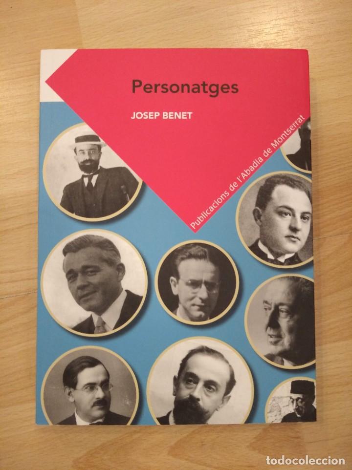 Libros de segunda mano: Personatges. Josep Benet - Foto 1