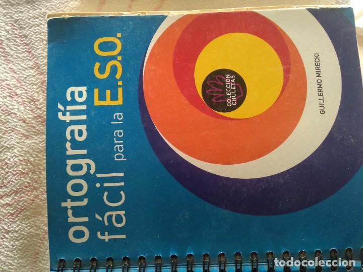 Libros de segunda mano: C-19 LIBRO ORTOGRAFIA FACIL PARA LA ESO GUILLERMO MIRECKI - Foto 1