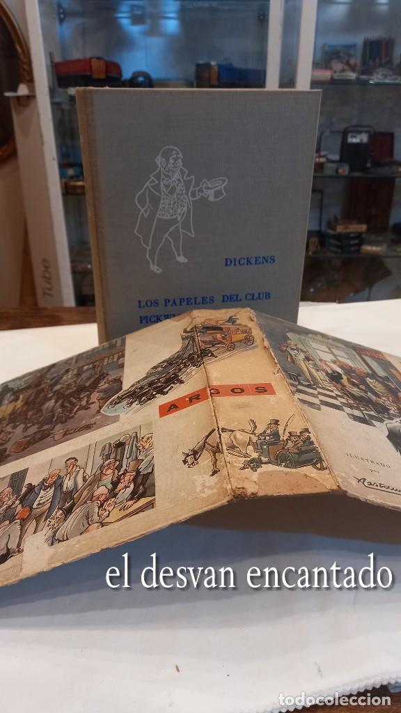 Libros de segunda mano: V. Castanys. LOS PAPELES DEL CLUB PICKWICK. Argos. - Foto 2