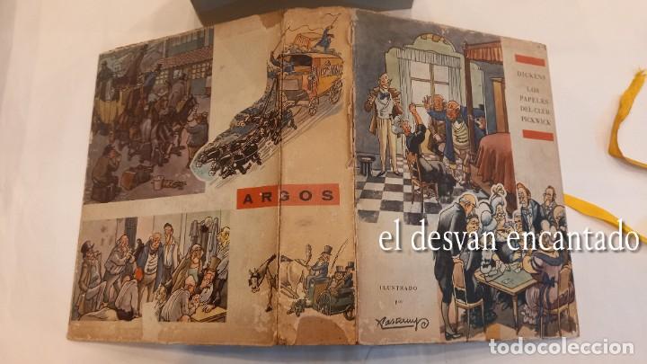 Libros de segunda mano: V. Castanys. LOS PAPELES DEL CLUB PICKWICK. Argos. - Foto 4