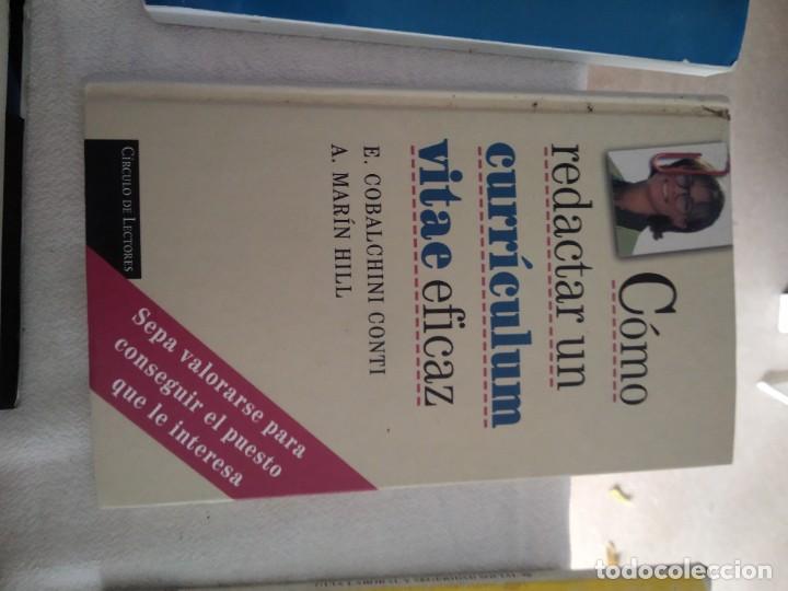Libros de segunda mano: C-19 LIBRO COMO REDACTAR UN CURRICULUM VITAE EFICAZ E. COBALCHINI CONTI Y A. MARIA HILL - Foto 1