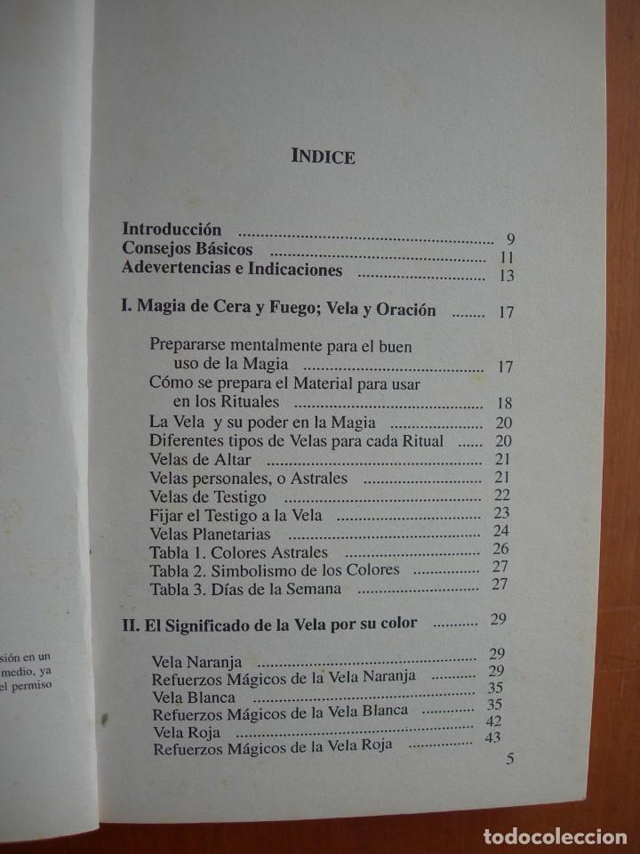 Libros de segunda mano: EL PODER DE LAS VELAS / MIGAL - Foto 3