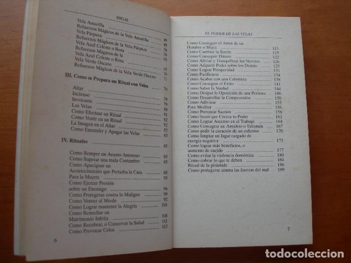 Libros de segunda mano: EL PODER DE LAS VELAS / MIGAL - Foto 4