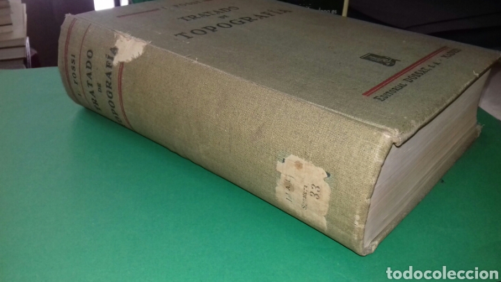 Libros de segunda mano: I. FOSSI: TRATADO DE TOPOGRAFIA. DOSSAT, 1944 - Foto 5