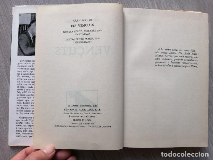 Libros de segunda mano: Els vencuts. X. Benguerel. Alfaguara. - Foto 7