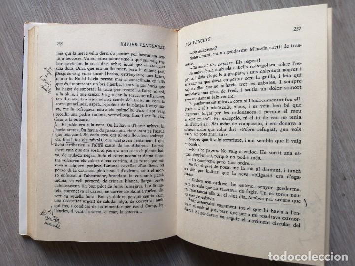 Libros de segunda mano: Els vencuts. X. Benguerel. Alfaguara. - Foto 8