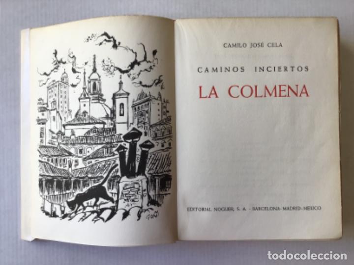 Libros de segunda mano: Caminos inciertos. LA COLMENA. - CELA, Camilo Jos&eacute;. - Foto 3