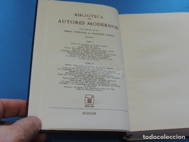Libros de segunda mano: ALEJANDRO CASONA.- OBRAS COMPLETA. AGUILAR. 2TOMOS EDICI&Oacute;N COMPLETA - Foto 3