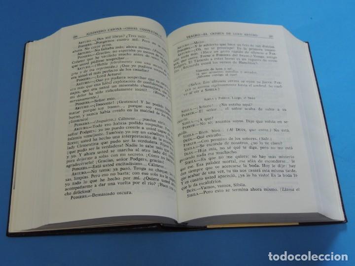 Libros de segunda mano: ALEJANDRO CASONA.- OBRAS COMPLETA. AGUILAR. 2TOMOS EDICI&Oacute;N COMPLETA - Foto 5