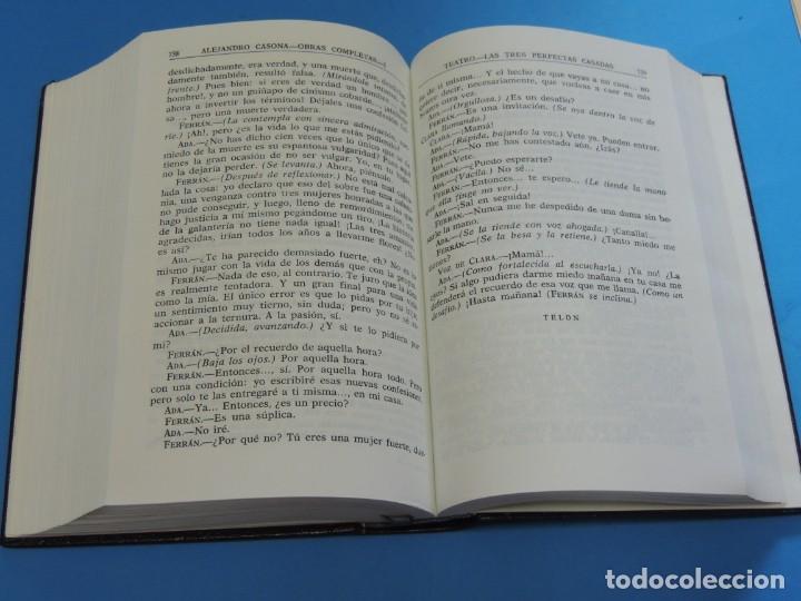 Libros de segunda mano: ALEJANDRO CASONA.- OBRAS COMPLETA. AGUILAR. 2TOMOS EDICI&Oacute;N COMPLETA - Foto 6