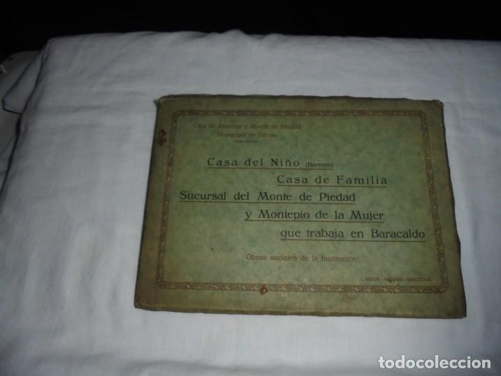 Second hand books: LIBRO DE 32 VISTAS DE LA CASA DEL NI&Ntilde;O DE BERMEO Y CASA DE FAMILIA DE BARACALDO VIZCAYA. ROISIN