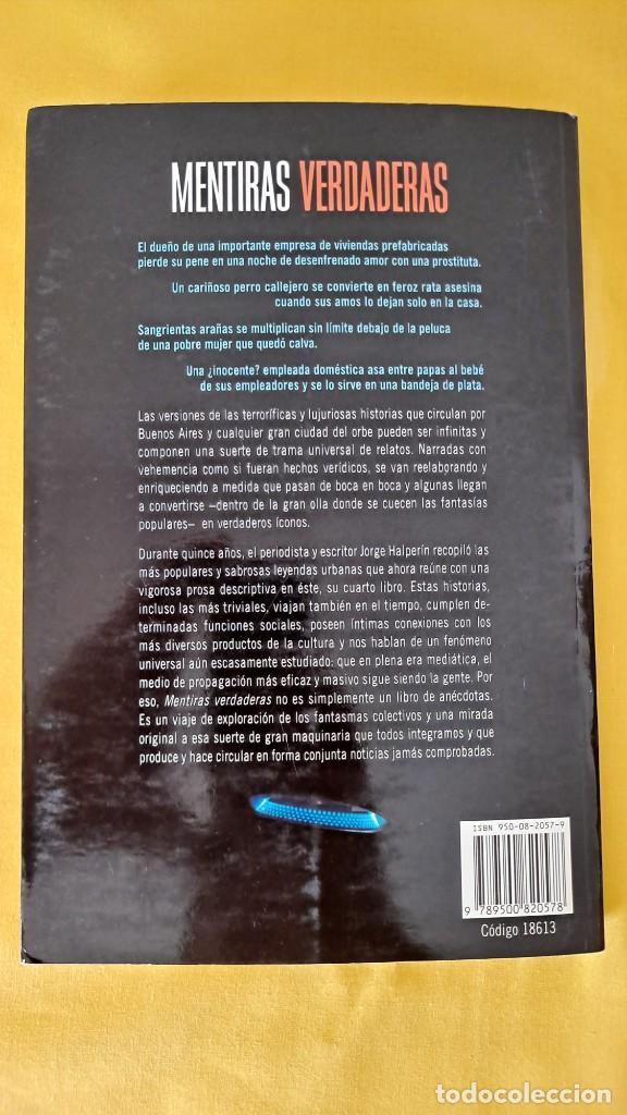 Libros de segunda mano: JORGE HALPER&Iacute;N - MENTIRAS VERDADERAS - EDICIONES ATL&Aacute;NTIDA 2000 - Foto 4