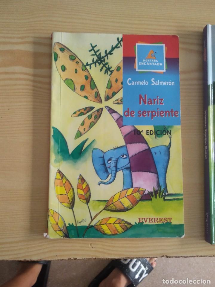 Libros de segunda mano: C-20 LIBRO NARIZ DE SERPIENTE CARMELO SALMERON - EVEREST - Foto 1
