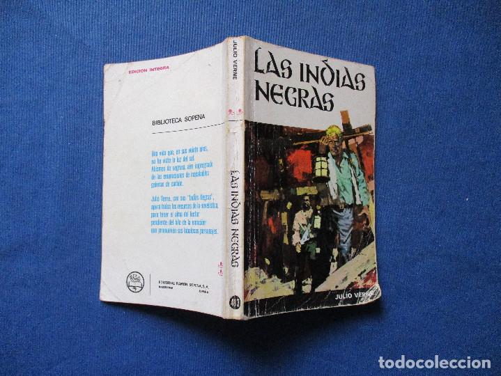 Libros de segunda mano: LAS INDIAS NEGRAS / JULIO VERNE - Foto 3