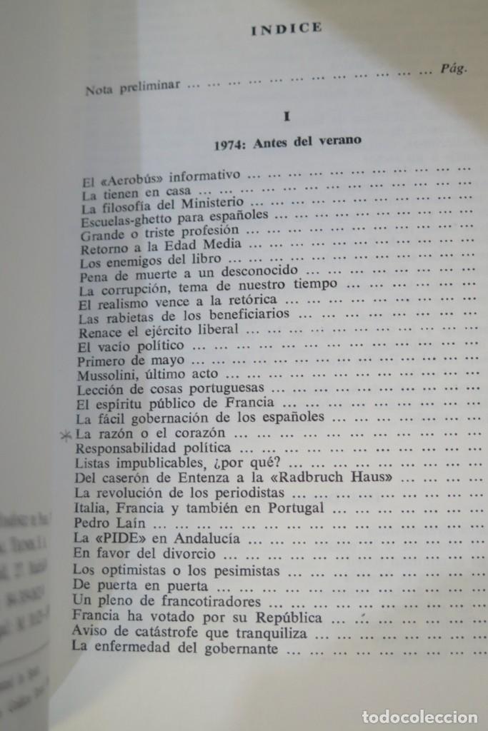 Libros de segunda mano: LO QUE NOS PASA. 1974. MANUEL JIMENEZ DE PARGA - Foto 2