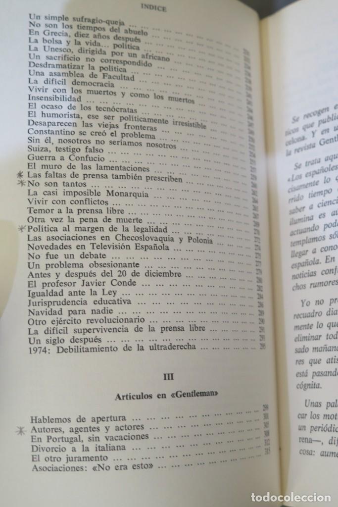 Libros de segunda mano: LO QUE NOS PASA. 1974. MANUEL JIMENEZ DE PARGA - Foto 5
