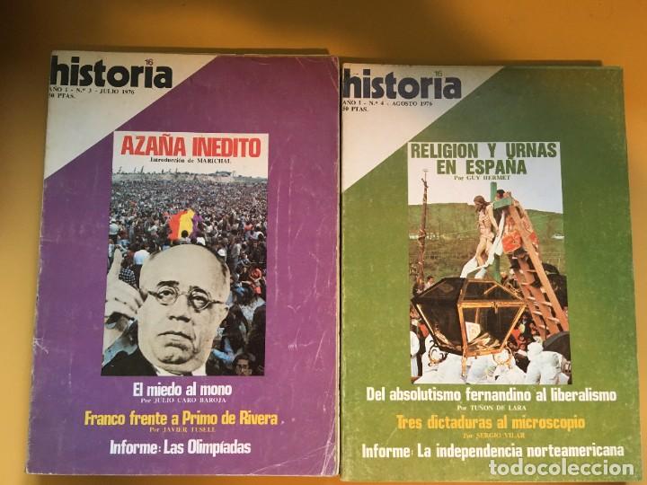 Libros de segunda mano: Colecci&oacute;n Historia 16 - Foto 3